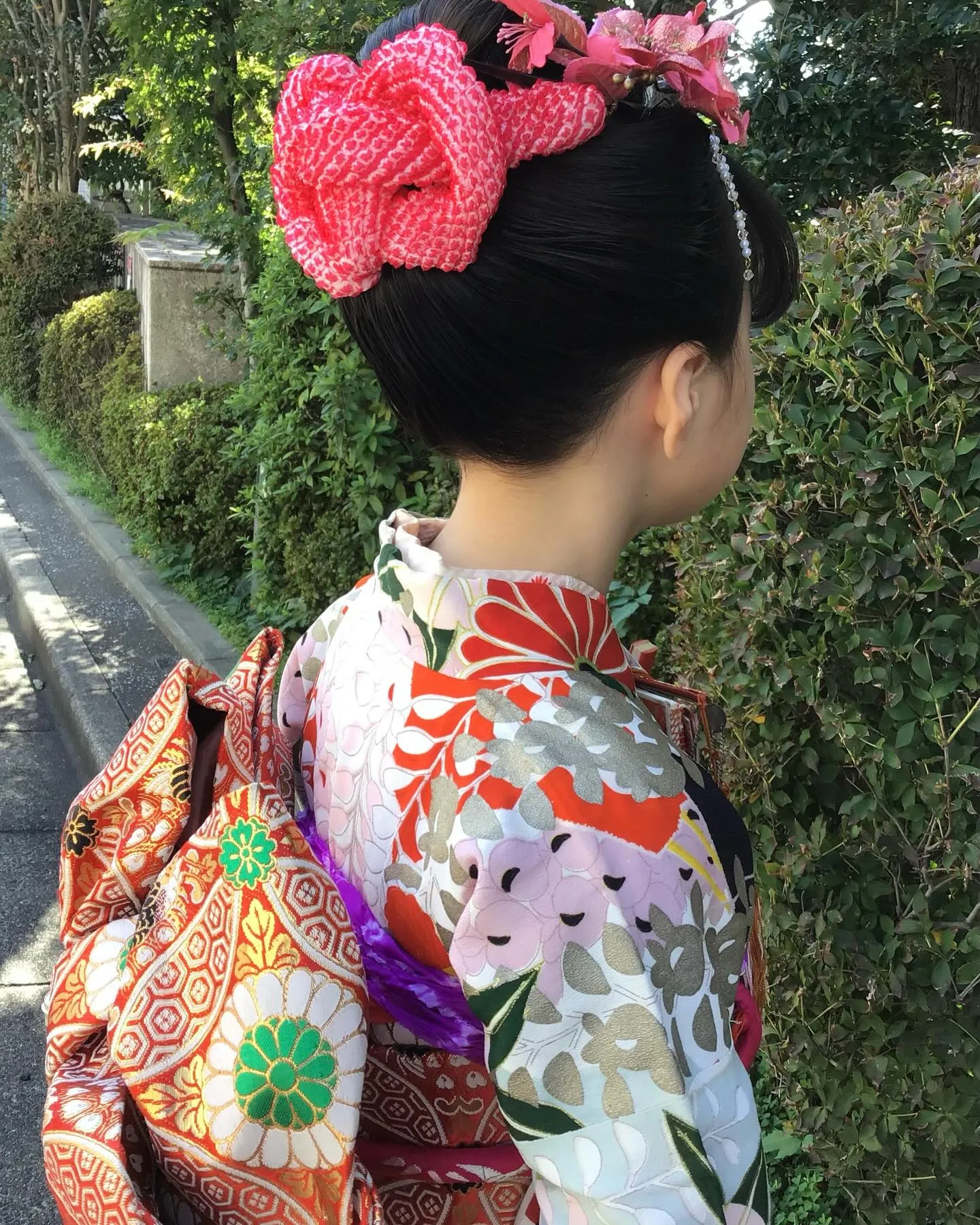 七五三　七歳和髪