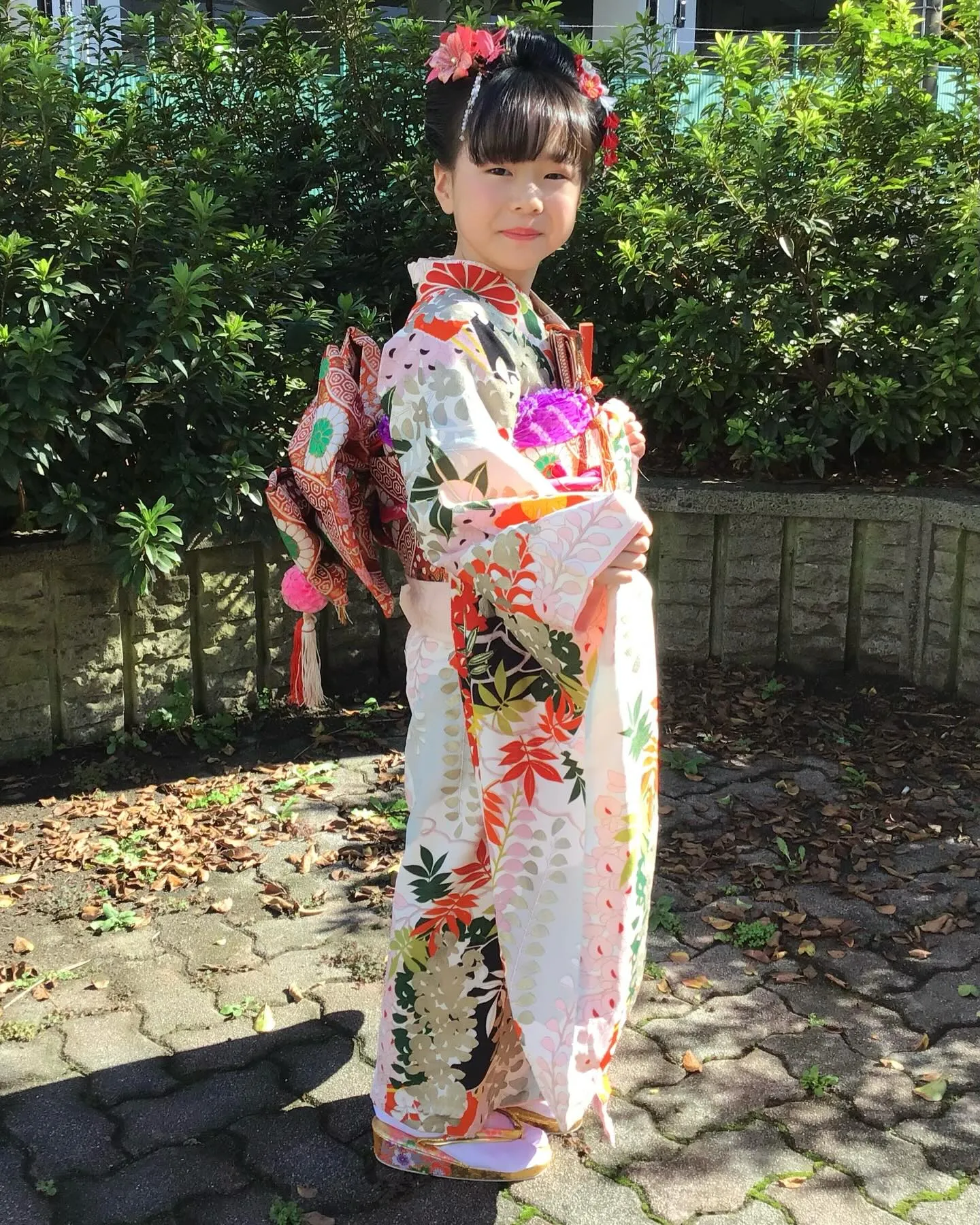 七五三　七歳和髪