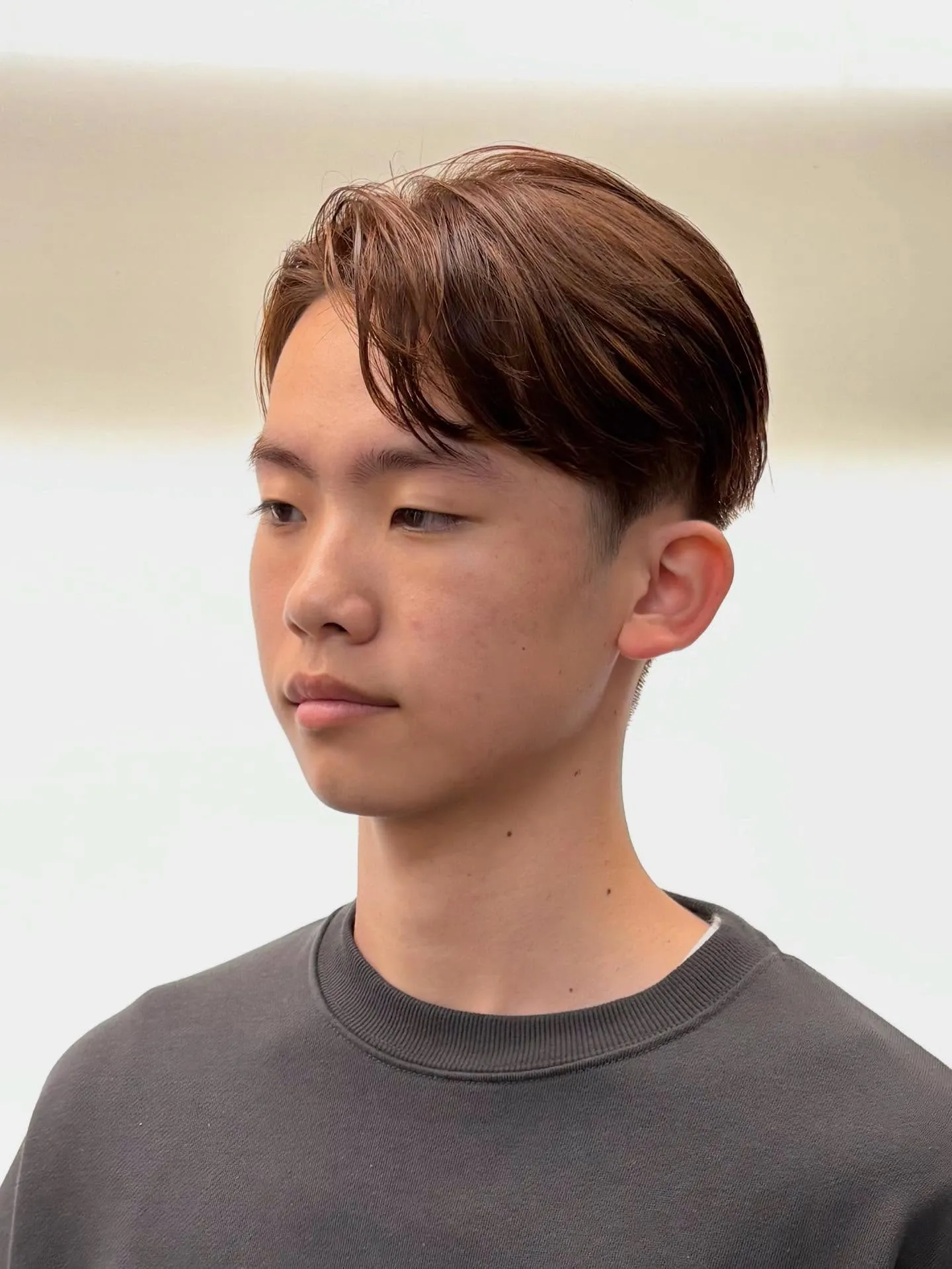 高校生、初めてのヘアーカラー