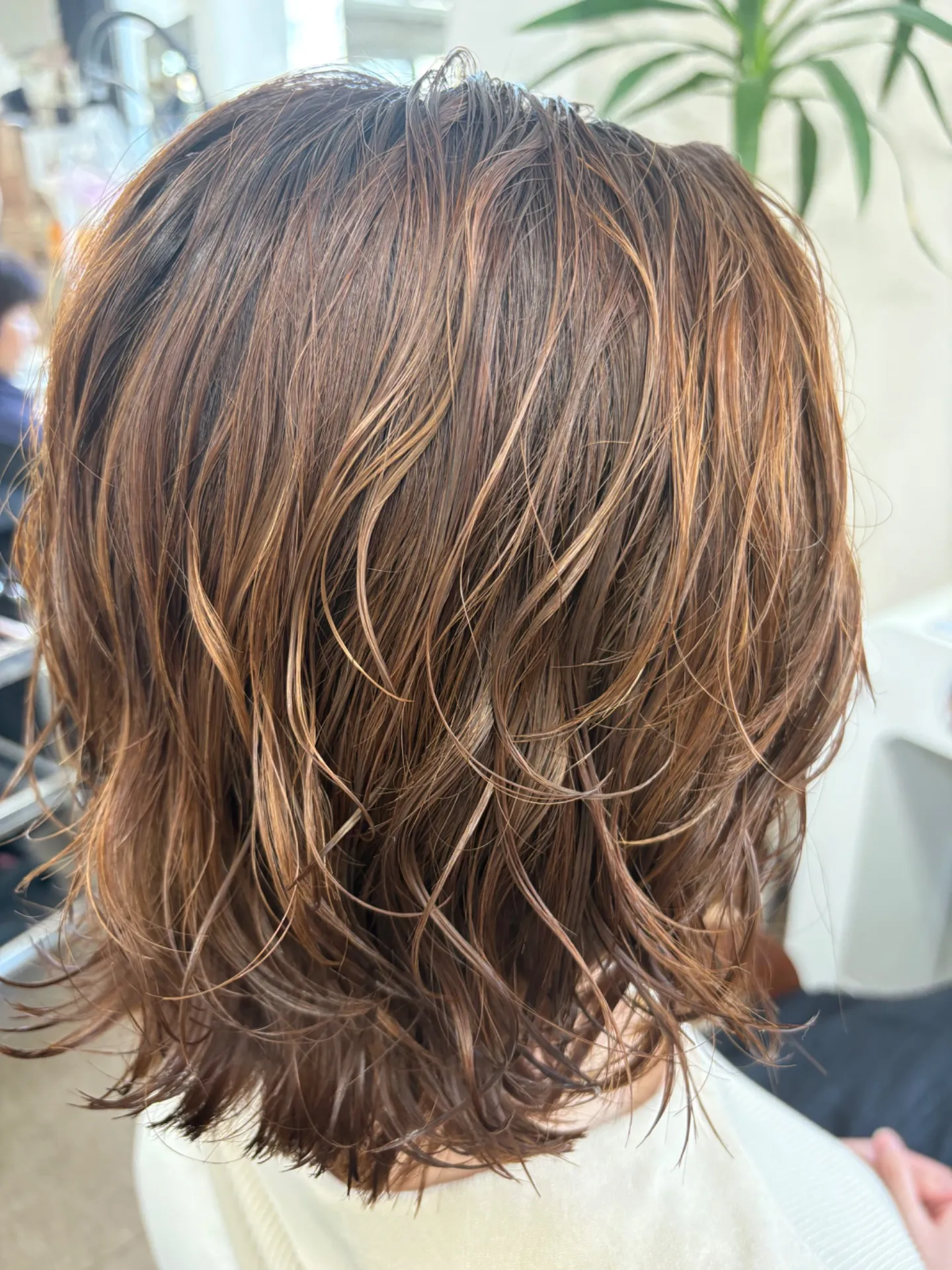 キラ髪プルームパーマ